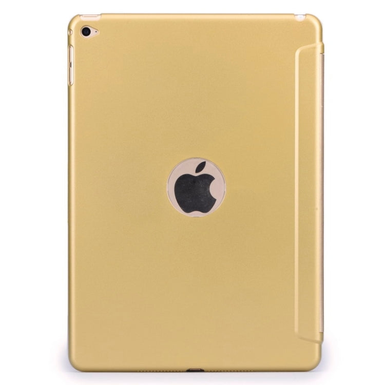 Crazy House Texture Ultra-thin Smart Cover Leather Case with 3-fold Holder for iPad Air 2 / iPad 6