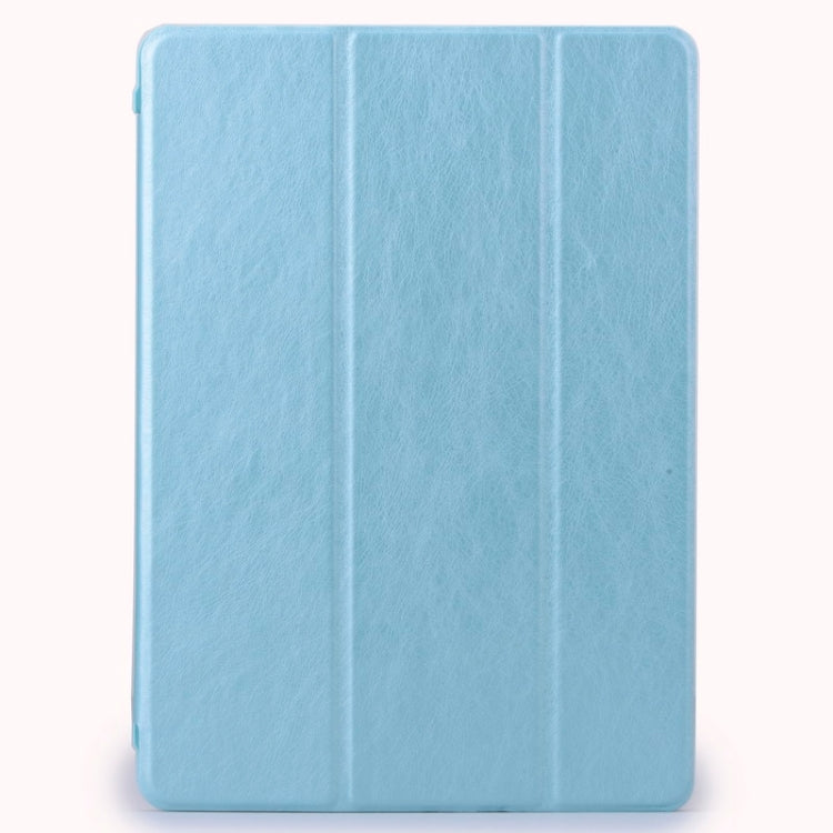 Crazy House Texture Ultra-thin Smart Cover Leather Case with 3-fold Holder for iPad Air 2 / iPad 6