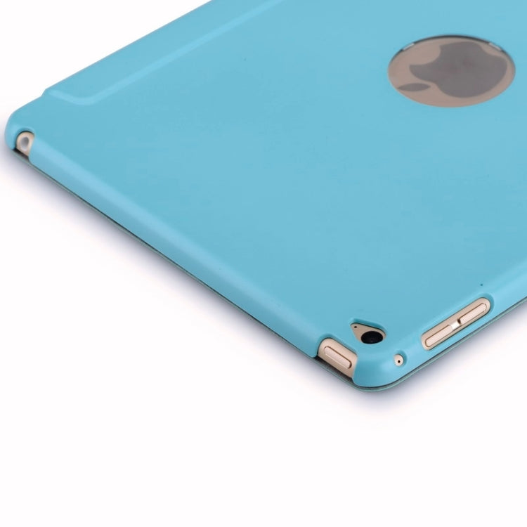 Crazy House Texture Ultra-thin Smart Cover Leather Case with 3-fold Holder for iPad Air 2 / iPad 6
