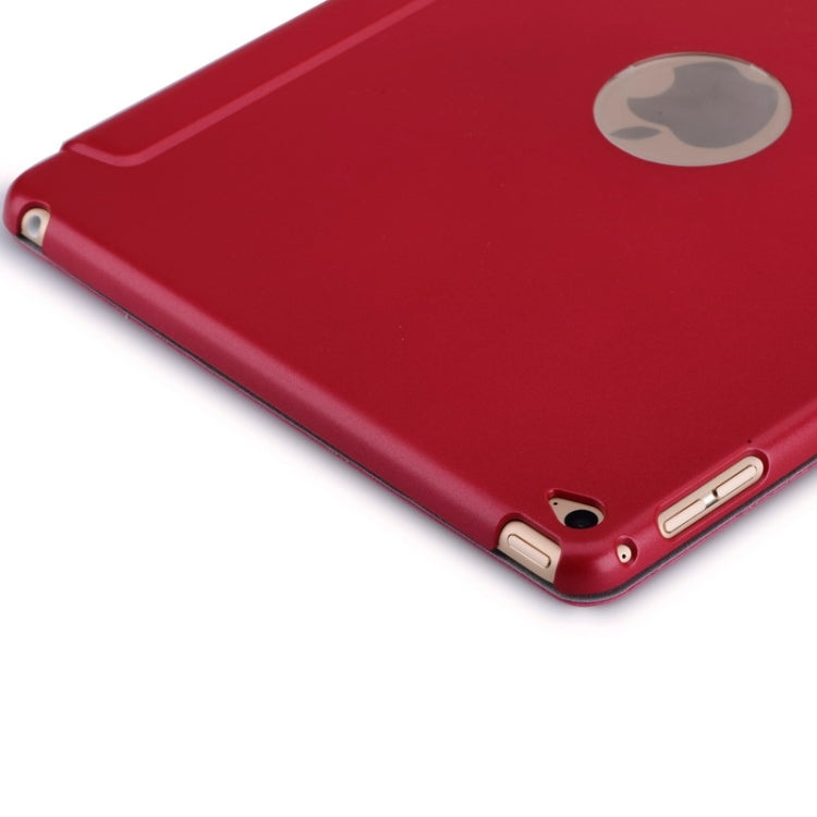 Crazy House Texture Ultra-thin Smart Cover Leather Case with 3-fold Holder for iPad Air 2 / iPad 6