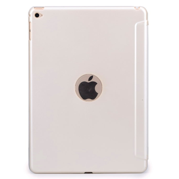Crazy House Texture Ultra-thin Smart Cover Leather Case with 3-fold Holder for iPad Air 2 / iPad 6