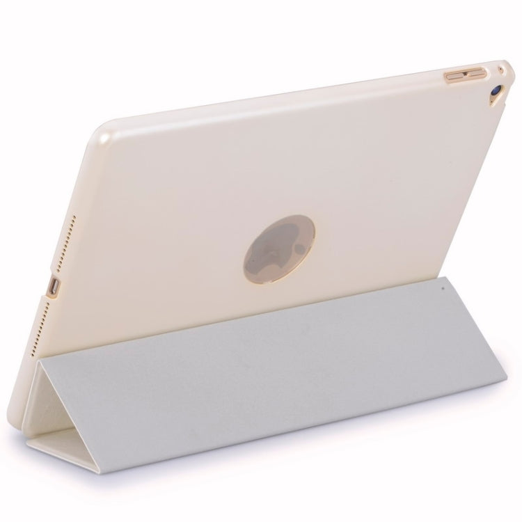 Crazy House Texture Ultra-thin Smart Cover Leather Case with 3-fold Holder for iPad Air 2 / iPad 6