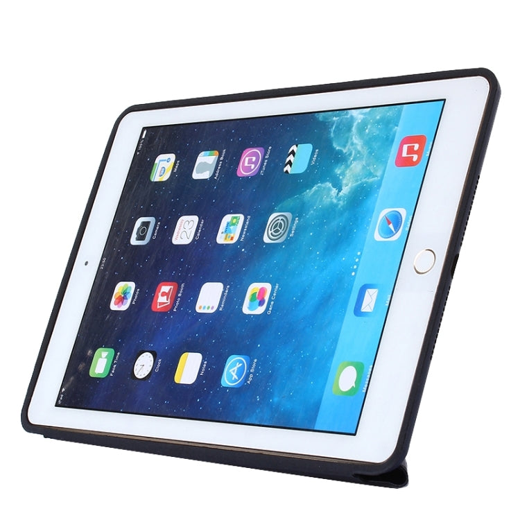 Transformers Style Horizontal Flip Solid Color Leather Case with Holder & Sleep / Wake-up Function for iPad Air 2 / iPad 6