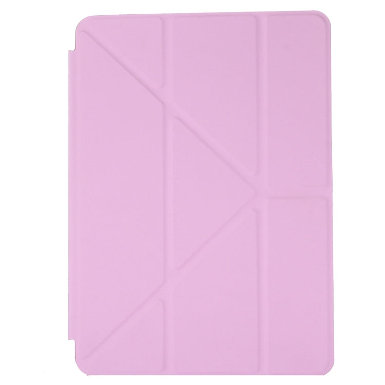 Transformers Style Horizontal Flip Solid Color Leather Case with Holder & Sleep / Wake-up Function for iPad Air 2 / iPad 6