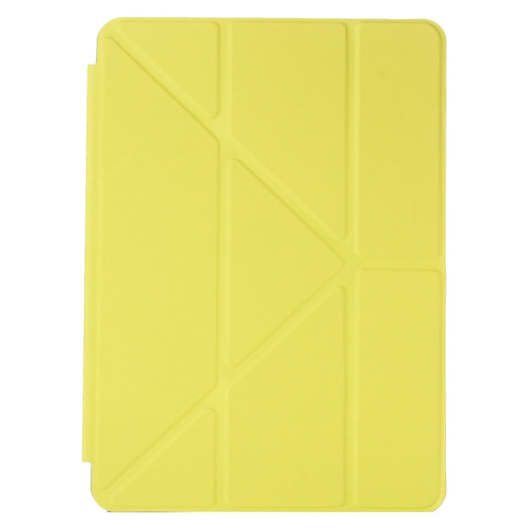 Transformers Style Horizontal Flip Solid Color Leather Case with Holder & Sleep / Wake-up Function for iPad Air 2 / iPad 6
