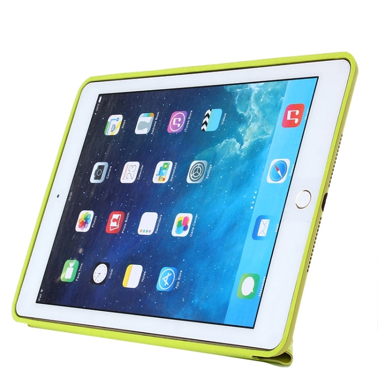 Transformers Style Horizontal Flip Solid Color Leather Case with Holder & Sleep / Wake-up Function for iPad Air 2 / iPad 6