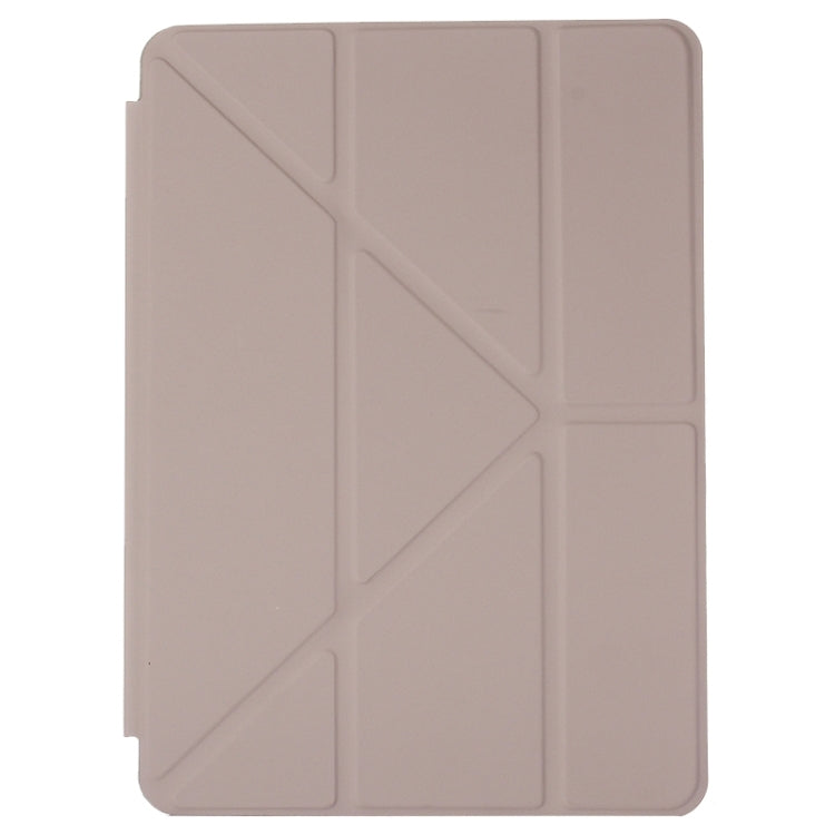 Transformers Style Horizontal Flip Solid Color Leather Case with Holder & Sleep / Wake-up Function for iPad Air 2 / iPad 6
