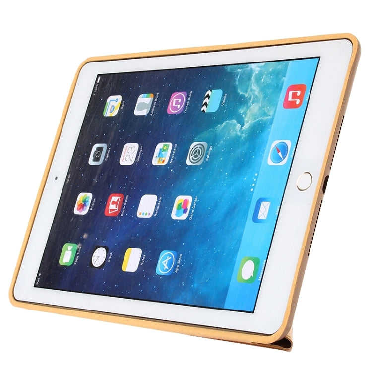 Transformers Style Horizontal Flip Solid Color Leather Case with Holder & Sleep / Wake-up Function for iPad Air 2 / iPad 6