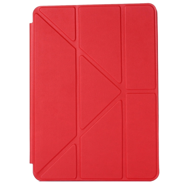 Transformers Style Horizontal Flip Solid Color Leather Case with Holder & Sleep / Wake-up Function for iPad Air 2 / iPad 6