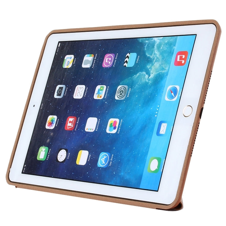 Transformers Style Horizontal Flip Solid Color Leather Case with Holder & Sleep / Wake-up Function for iPad Air 2 / iPad 6