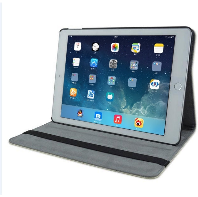 Eiffel Tower Pattern Smart Leather Case with Holder & Wake-up / Sleep Function for iPad Air 2 / iPad 6