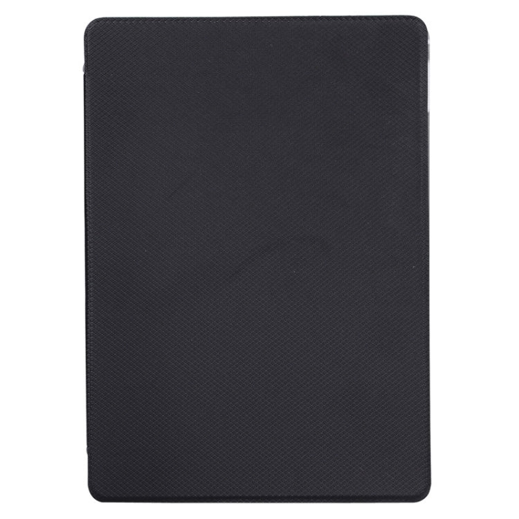 Horizontal Flip Transparent PC Leather Case with Holder & Card Slots for iPad Air 2 / iPad 6