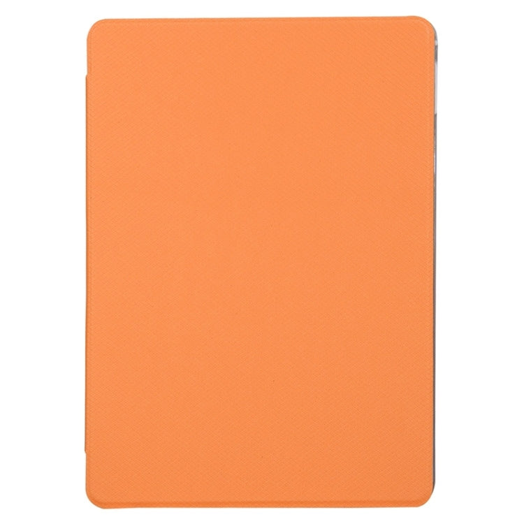Horizontal Flip Transparent PC Leather Case with Holder & Card Slots for iPad Air 2 / iPad 6