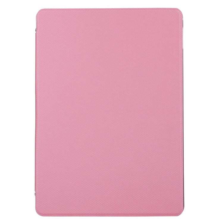 Horizontal Flip Transparent PC Leather Case with Holder & Card Slots for iPad Air 2 / iPad 6