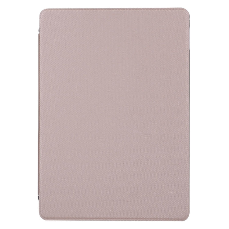 Horizontal Flip Transparent PC Leather Case with Holder & Card Slots for iPad Air 2 / iPad 6