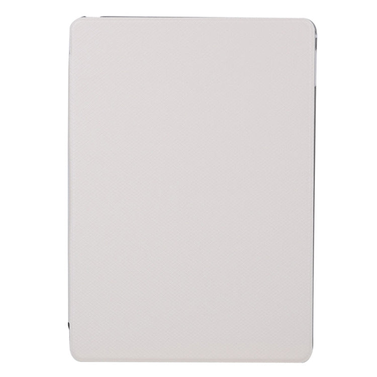 Horizontal Flip Transparent PC Leather Case with Holder & Card Slots for iPad Air 2 / iPad 6