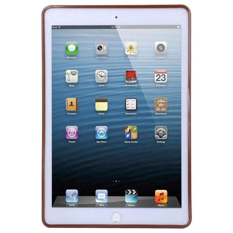 Horizontal Flip Leather Case with Holder & Hand Strap for iPad Air 2 / iPad 6