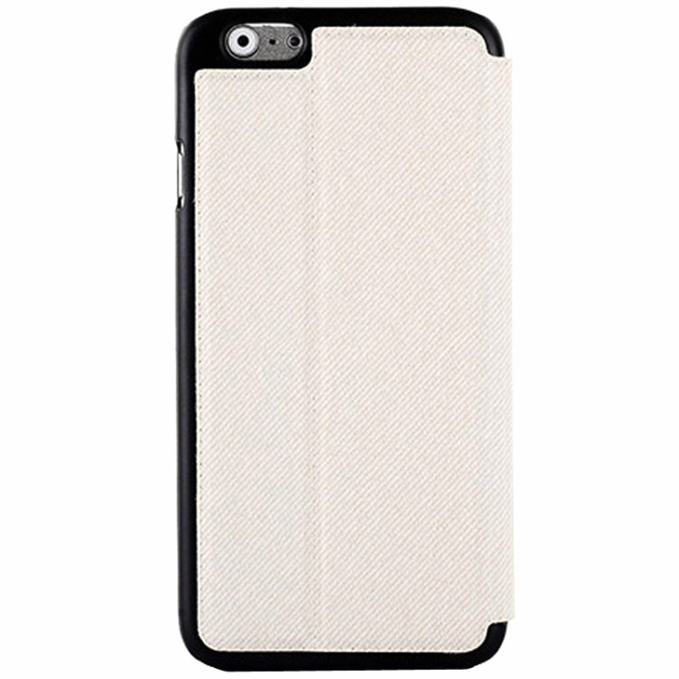 Denim Texture Horizontal Flip Leather Case with Holder for iPhone 6 & 6S