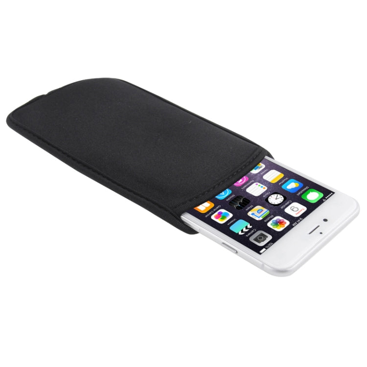Waterproof Carrying Bag for iPhone 6, Galaxy SIII / i9300 / S IV / i9500, Size: 14cm x 7.7cm(Black)