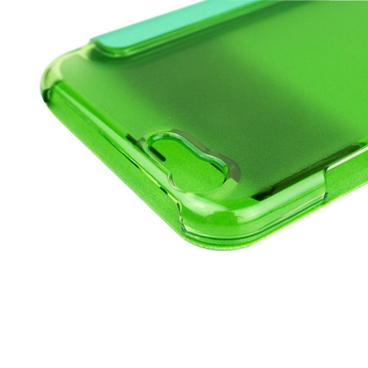Horizontal Flip Leather Case with Call Display ID for iPhone 6 & 6S