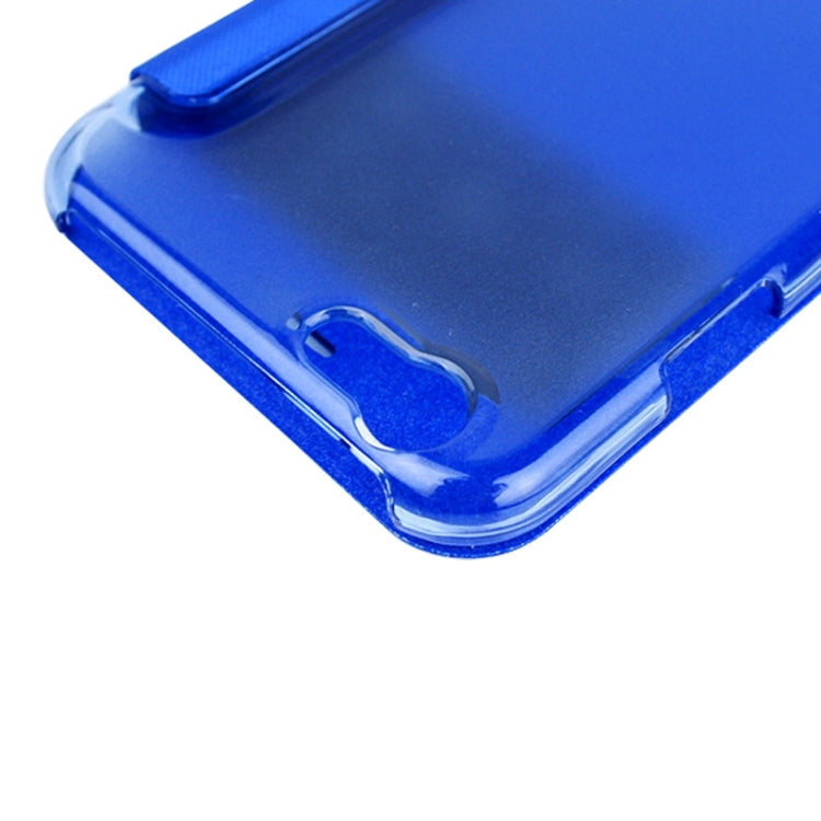 Horizontal Flip Leather Case with Call Display ID for iPhone 6 & 6S