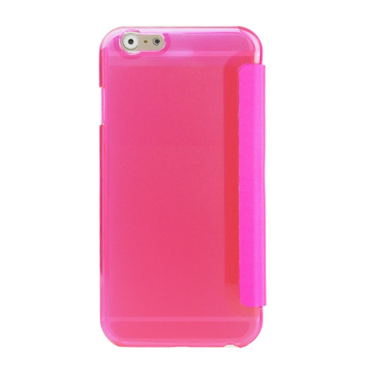 Horizontal Flip Leather Case with Call Display ID for iPhone 6 & 6S
