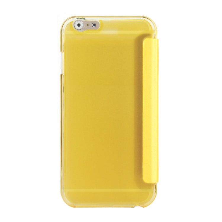 Horizontal Flip Leather Case with Call Display ID for iPhone 6 & 6S