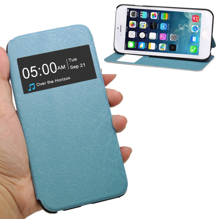 Leather Case with Call Display ID and Holder for iPhone 6 & 6S