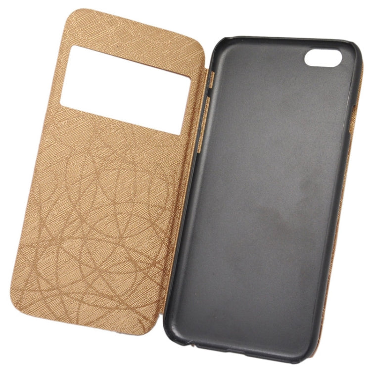 Leather Case with Call Display ID and Holder for iPhone 6 & 6S