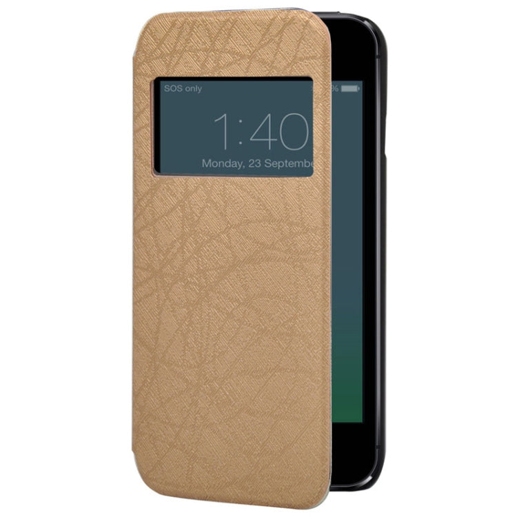 Leather Case with Call Display ID and Holder for iPhone 6 & 6S