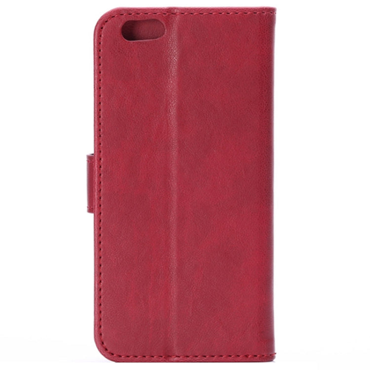Crazy Horse Texture Horizontal Flip Leather Case with Card Slots and Holder for iPhone 6 & 6S