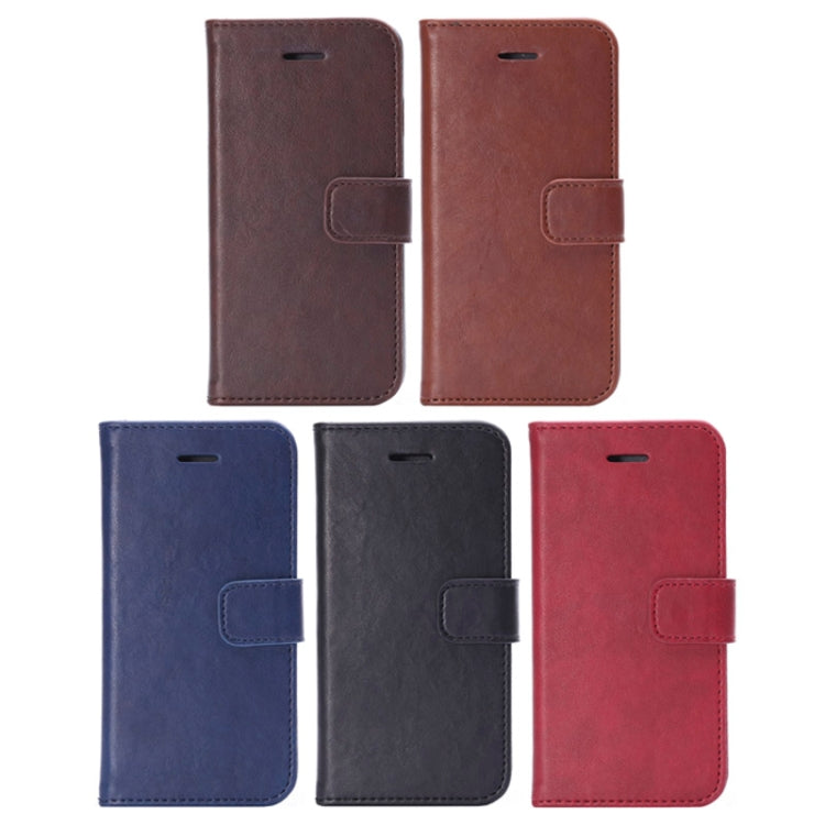 Crazy Horse Texture Horizontal Flip Leather Case with Card Slots and Holder for iPhone 6 & 6S