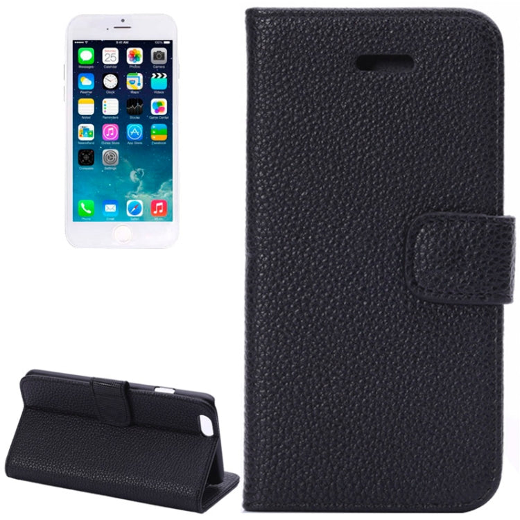 Litchi Texture Leather Case with