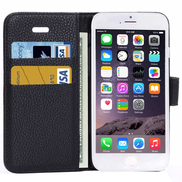 Litchi Texture Leather Case with