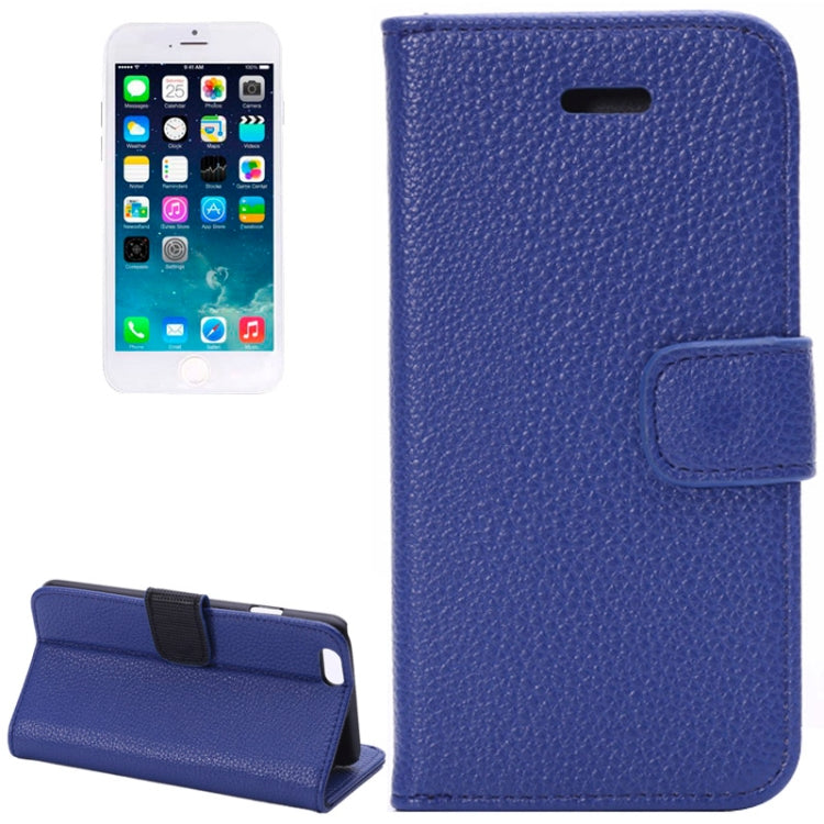 Litchi Texture Leather Case with