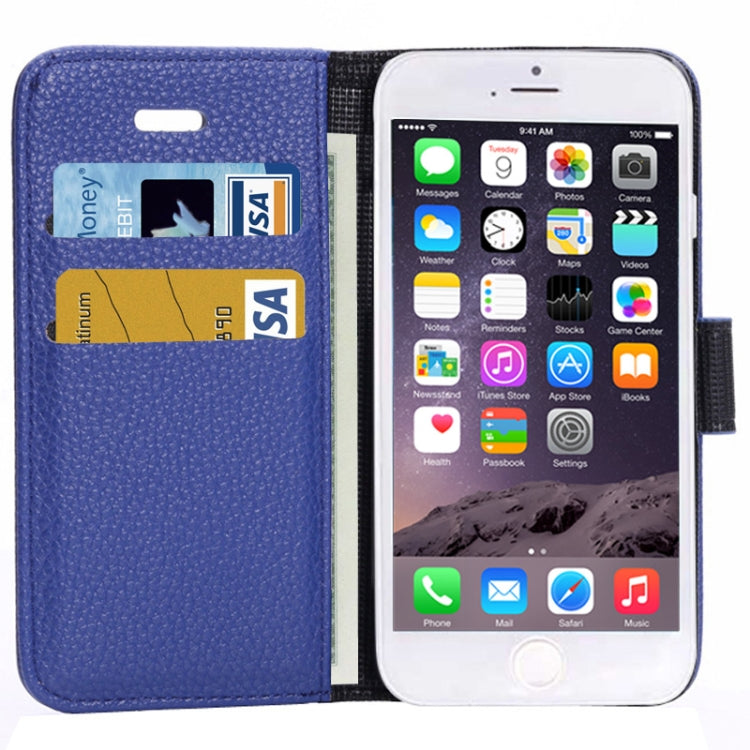 Litchi Texture Leather Case with
