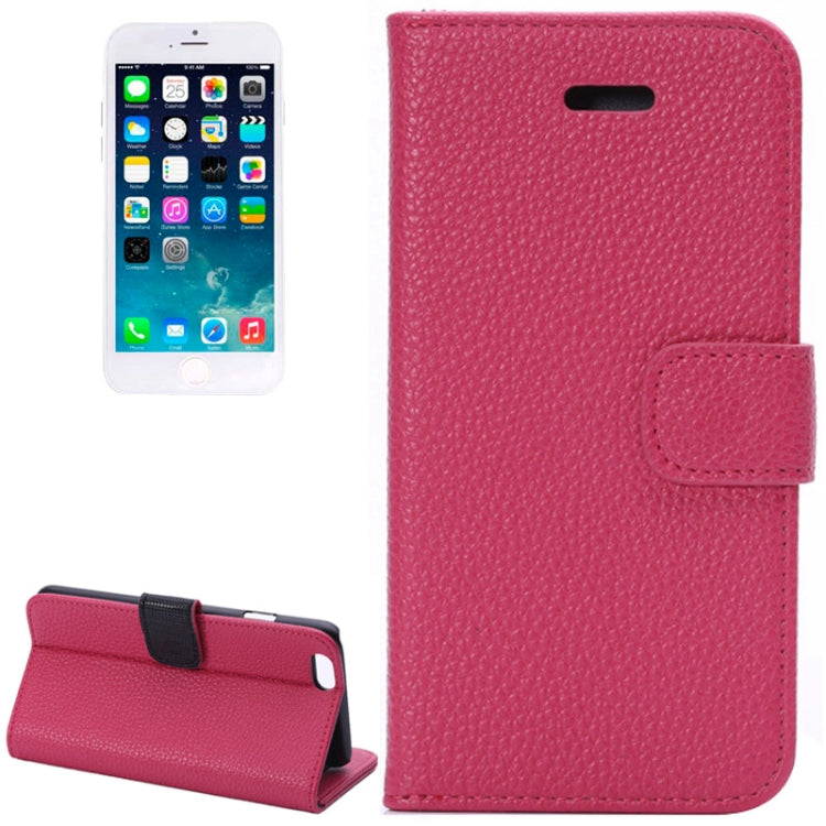 Litchi Texture Leather Case with
