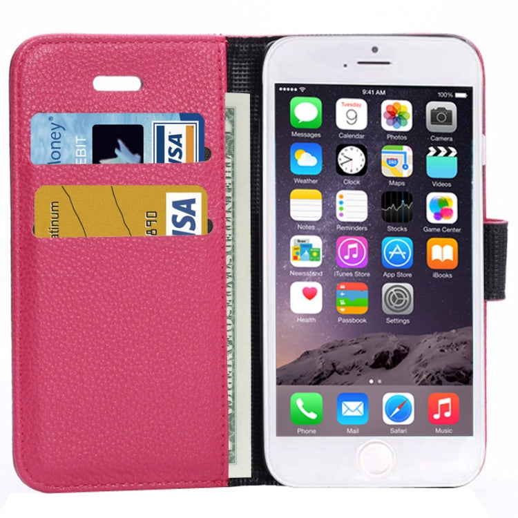 Litchi Texture Leather Case with