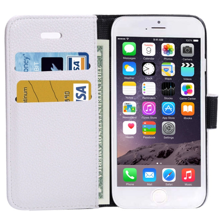 Litchi Texture Leather Case with