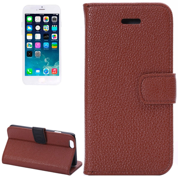 Litchi Texture Leather Case with