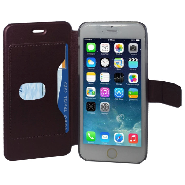 Voltage Horizontal Flip Leather Case with Card Slots & Holder for iPhone 6 & 6S