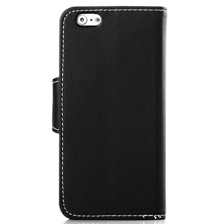 Denim Texture Horizontal Flip Leather Case with Card Slots & Holder for iPhone 6 & 6S