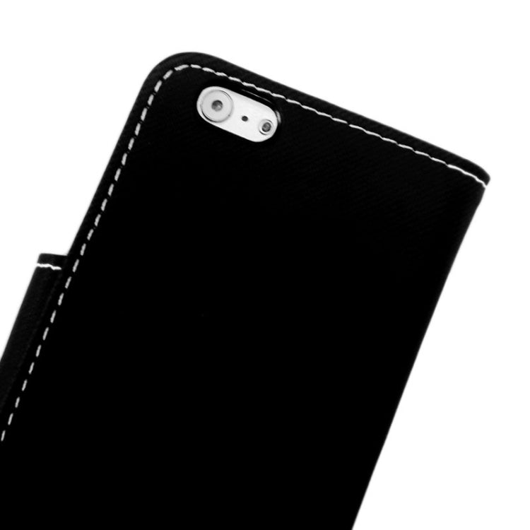 Denim Texture Horizontal Flip Leather Case with Card Slots & Holder for iPhone 6 & 6S
