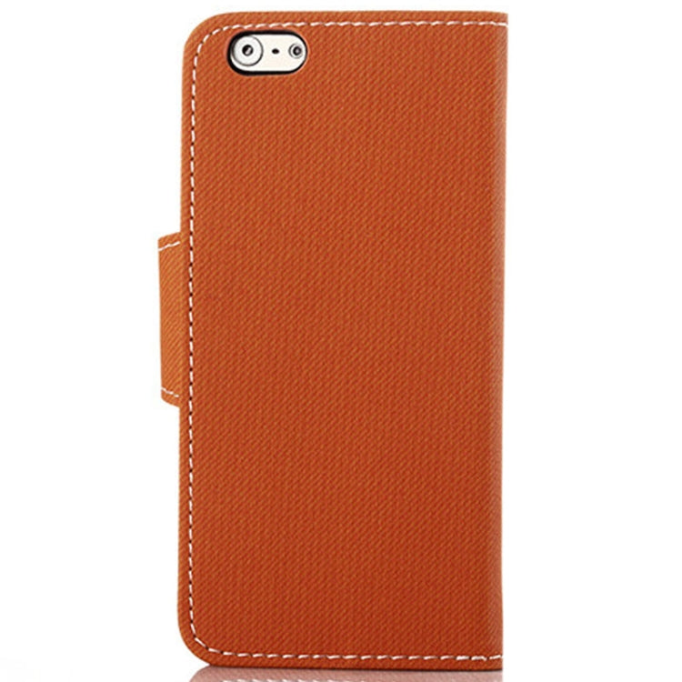 Denim Texture Horizontal Flip Leather Case with Card Slots & Holder for iPhone 6 & 6S