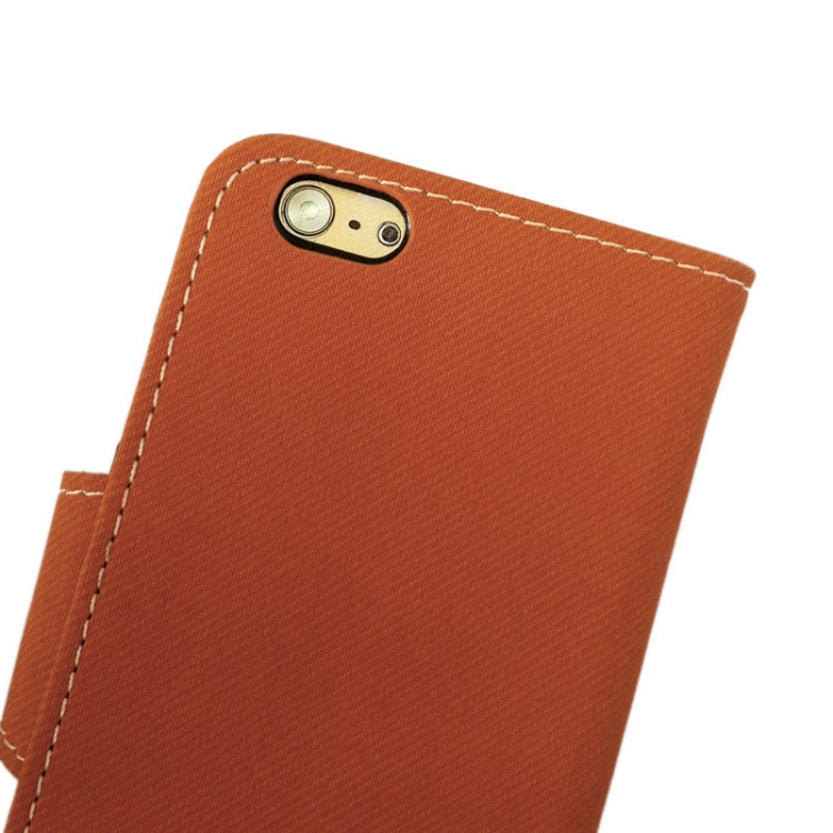 Denim Texture Horizontal Flip Leather Case with Card Slots & Holder for iPhone 6 & 6S