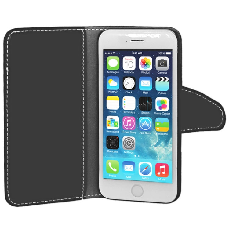 Denim Texture Horizontal Flip Leather Case with Card Slots & Holder for iPhone 6 & 6S