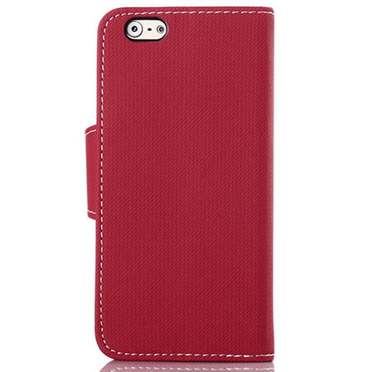 Denim Texture Horizontal Flip Leather Case with Card Slots & Holder for iPhone 6 & 6S