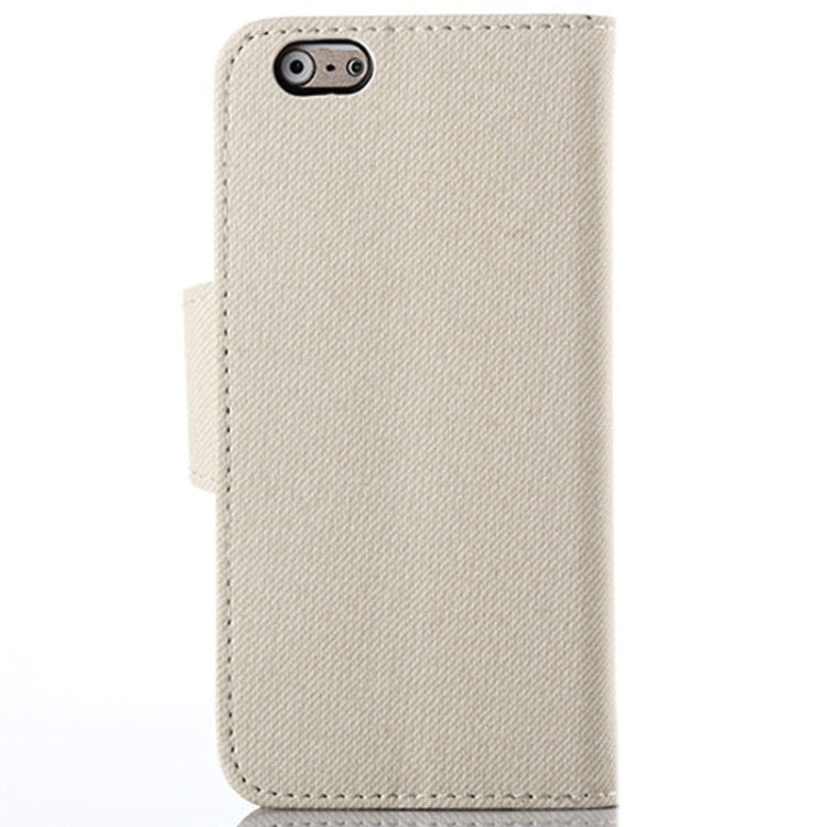 Denim Texture Horizontal Flip Leather Case with Card Slots & Holder for iPhone 6 & 6S