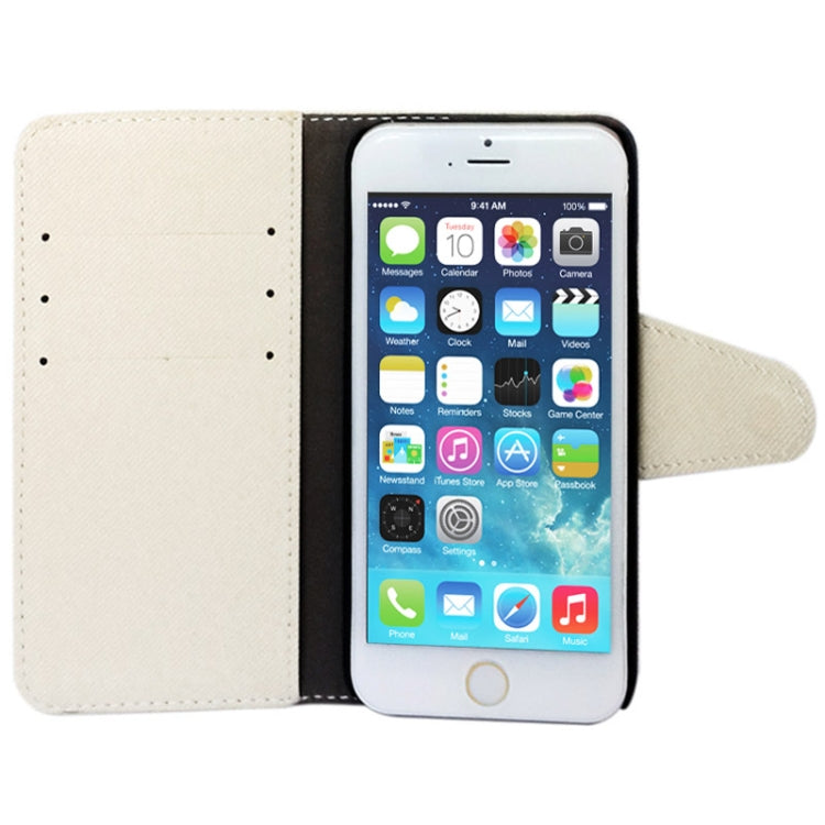 Denim Texture Horizontal Flip Leather Case with Card Slots & Holder for iPhone 6 & 6S