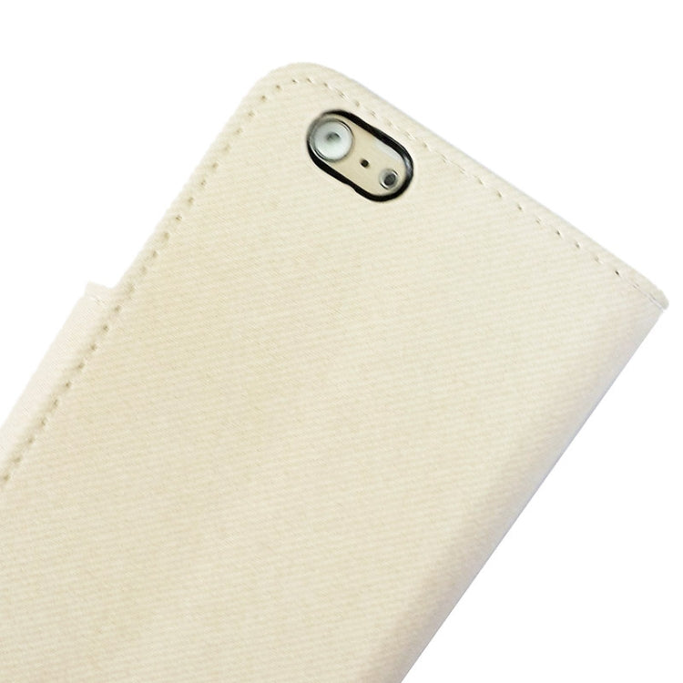 Denim Texture Horizontal Flip Leather Case with Card Slots & Holder for iPhone 6 & 6S